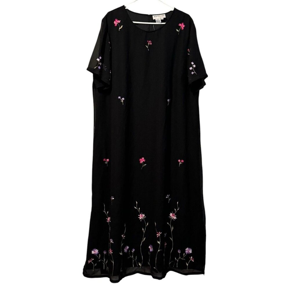 Bedford Fair Lifestyles Floral Maxi Dress Cottagecore Classic Lightweight‎ NWT
